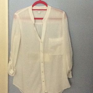 DVF cotton tunic shirt